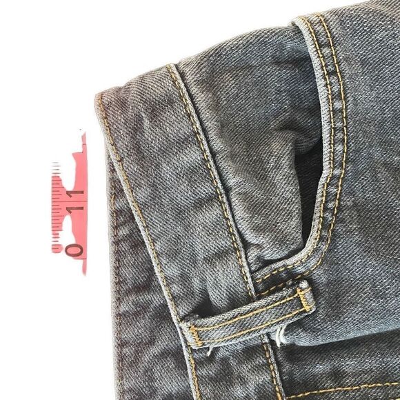 Andywarhol jean size 26 High-rise wide leg cropped Art - Picture 3 of 8